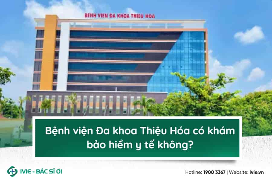 Bệnh viện Đa khoa Thiệu Hóa có khám bảo hiểm y tế không?