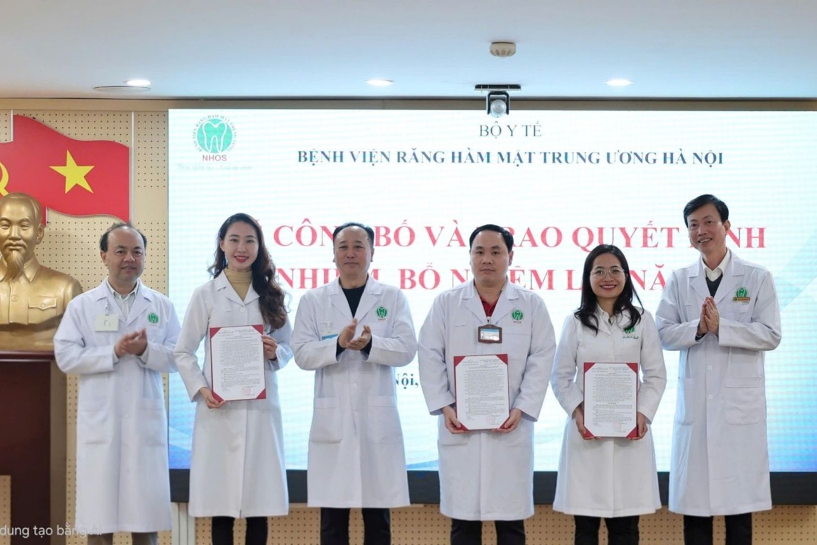 Đội ngũ bác sĩ tại Bệnh viện Răng Hàm Mặt