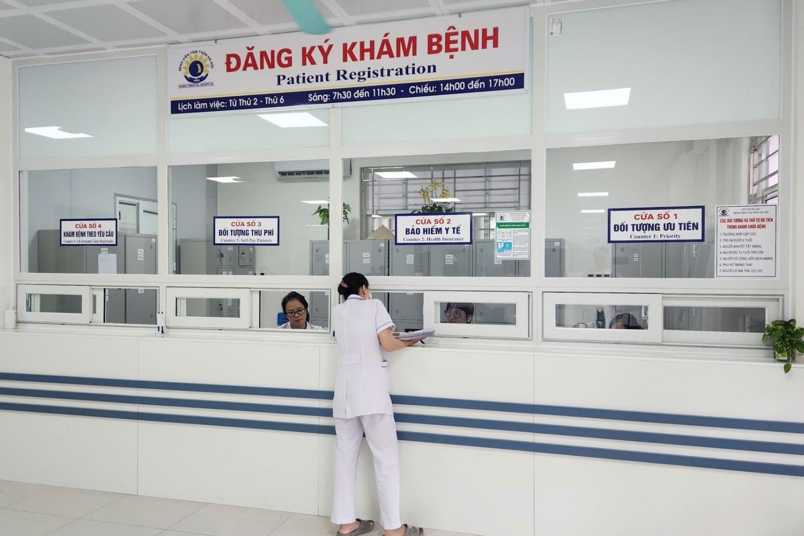 Bệnh viện Tâm thần Hà Nội có khám BHYT 